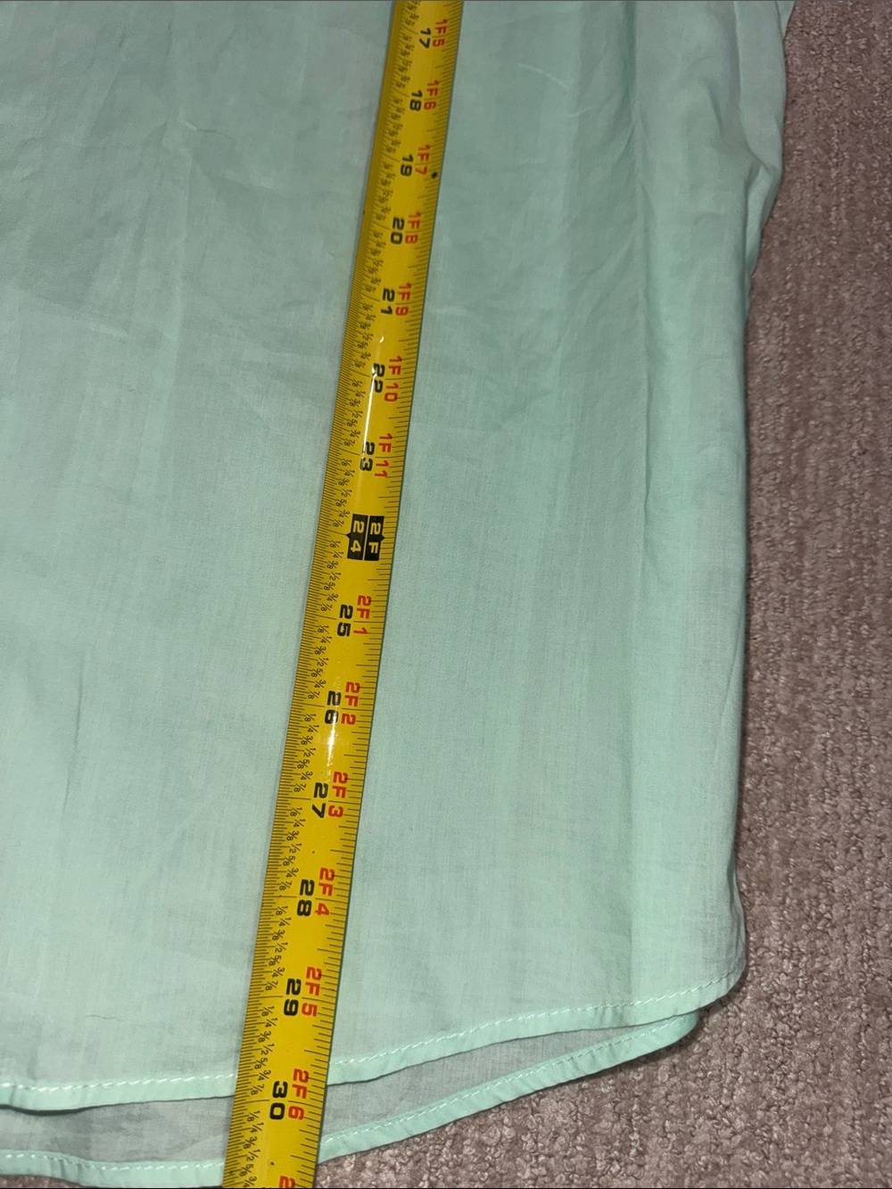 Vintage Ed Hardy Mens XL Mint Green Graphic Long Sleeve Button Up Shirt Y2K - Picture 7 of 12